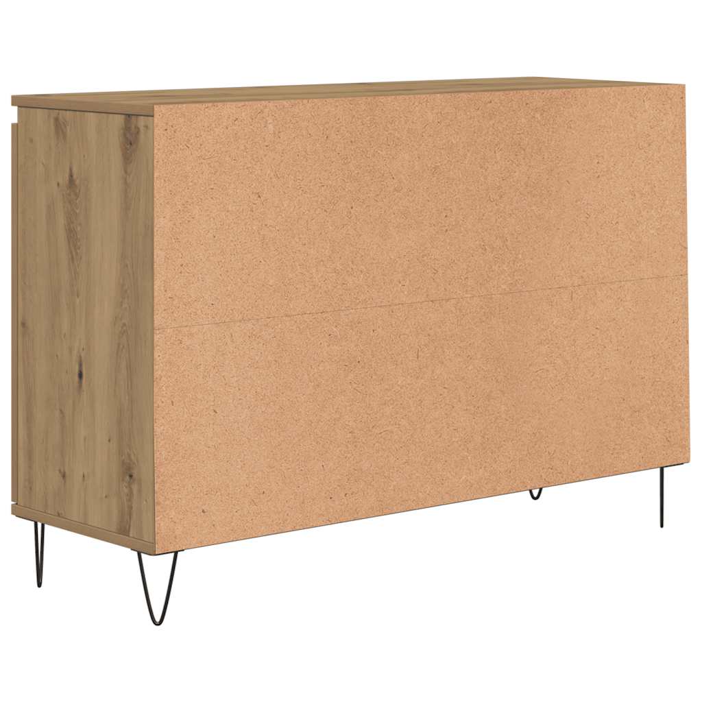 Sideboard Artisan-Eiche 104x35x70 cm Holzwerkstoff